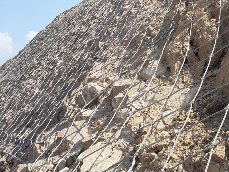 邊坡鋼絲繩網(wǎng) 邊坡鋼絲繩網(wǎng)