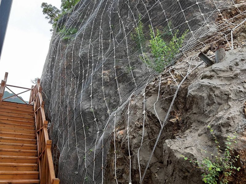 邊坡鋼絲繩網(wǎng) 邊坡鋼絲繩網(wǎng)